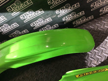 Load image into Gallery viewer, 1998 94-98 KX125 KX250 FRONT REAR FENDER MUDFLAP PLASTIC GRAPHICS 35023-1362
