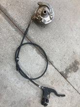 Load image into Gallery viewer, 1997 KTM 50 SX PRO SR OEM FRONT BRAKE BACKING PLATE HUB 45009030000
