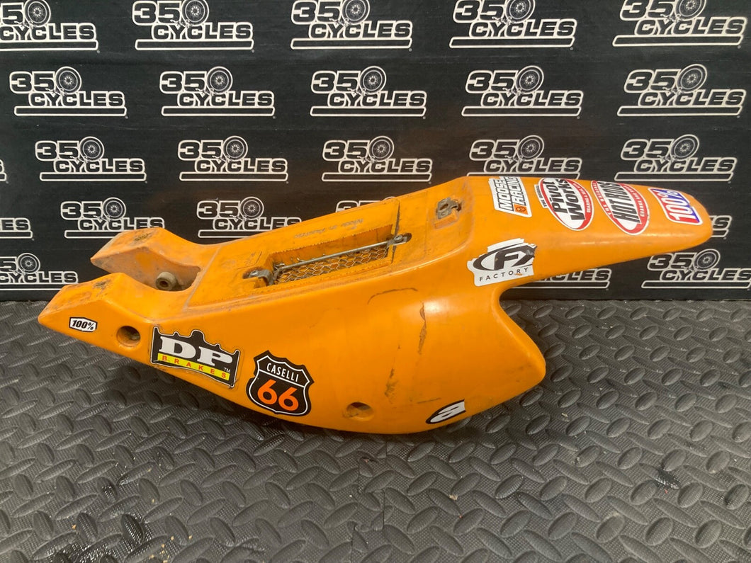 1997 KTM 50 SXR PRO JUNIOR ADVENTURE / OEM ORIGINAL REAR FENDER AIRBOX