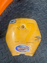Load image into Gallery viewer, 1997 KTM 50 SXR PRO JUNIOR  ADVENTURE front fender front number plate
