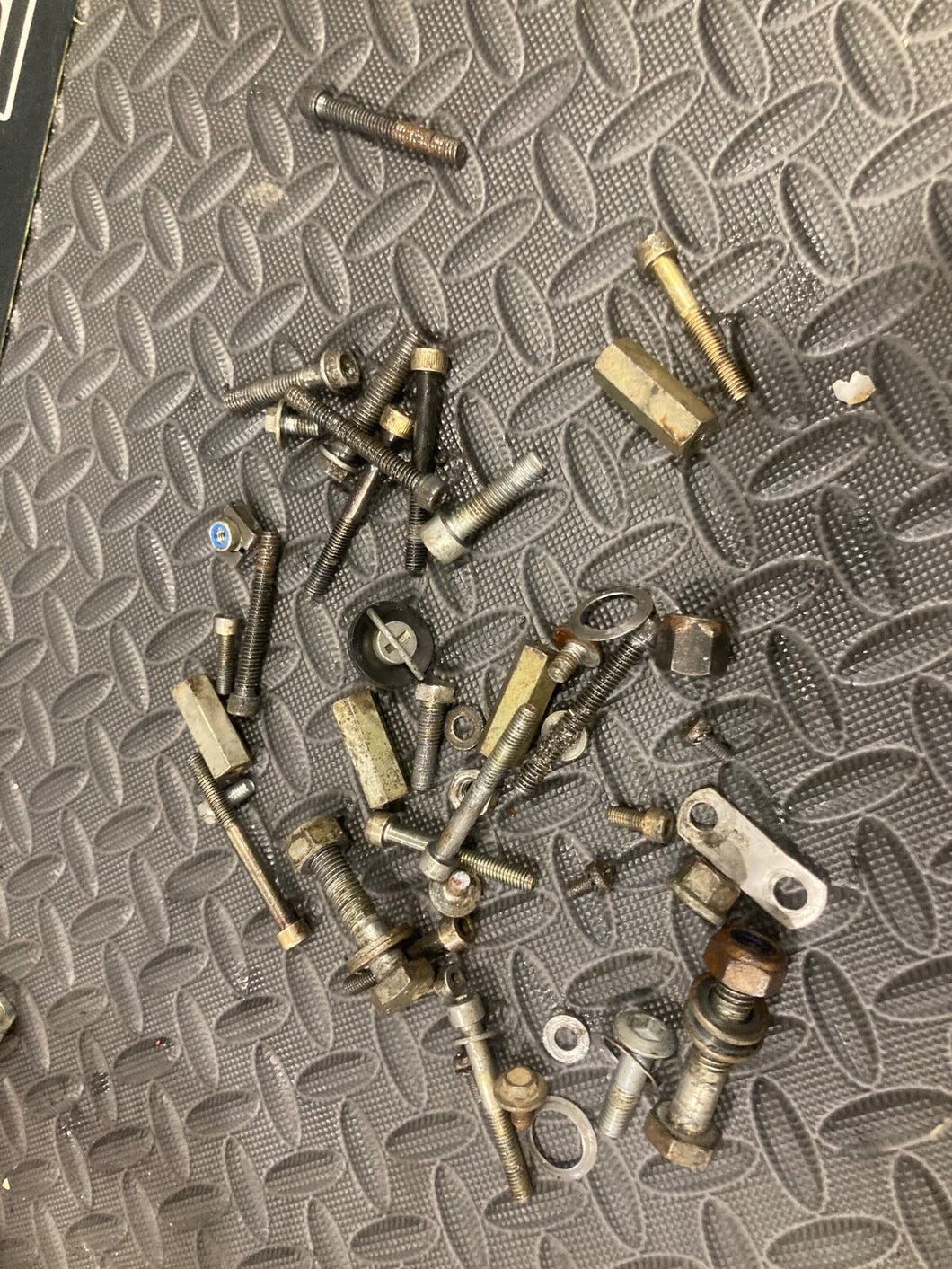 1997 KTM 50 SR misc chassis engine hardware bolts nuts etc misc