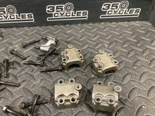 Load image into Gallery viewer, 1992-1995 Yamaha XJ600 XJ600S Seca II 600 cyan caps retainers cyl head bolts
