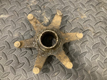 Load image into Gallery viewer, 91-04 YAMAHA WARRIOR 350 REAR WHEEL AXLE DISC HUB ROTOR HUB FLANGE GOOD
