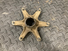 Load image into Gallery viewer, 91-04 YAMAHA WARRIOR 350 REAR WHEEL AXLE DISC HUB ROTOR HUB FLANGE GOOD
