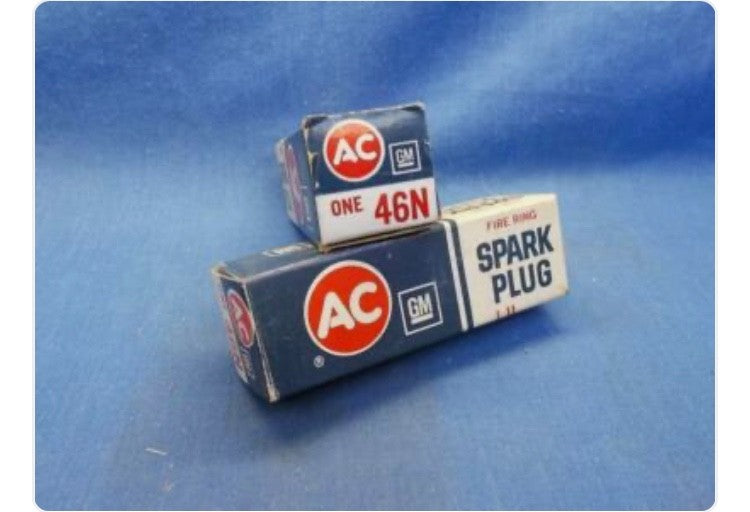 NOS AC Fire Ring Spark Plug. 46N. SP397.