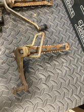 Load image into Gallery viewer, 90-04 Genuine Yamaha Warrior 350 Right Left Foot Peg Pegs shifter 1990-2004

