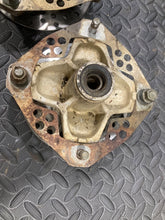 Load image into Gallery viewer, 1999 Yamaha Warrior YFM350 OEM Front Spindle Knuckles Hubs &amp; Rotors Left &amp; Right
