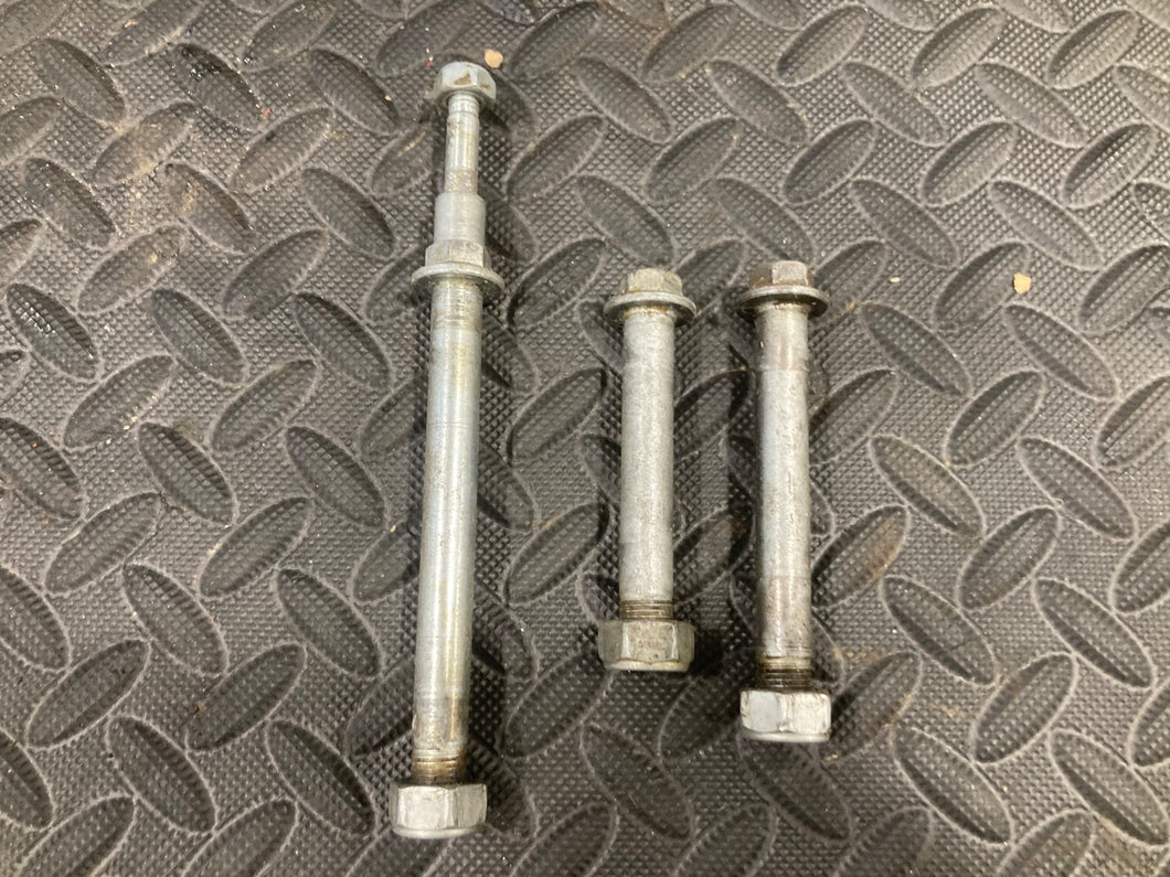 2013 11-18 KX450F KX 450F OEM Rear Shock Linkage Bolt Spindle Shaft Pivot Nut