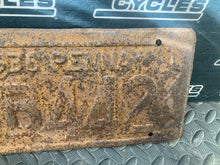 Load image into Gallery viewer, 1938 Pennsylvania License Plate  heavy patina Penna PA Chevy Ford Chevrolet

