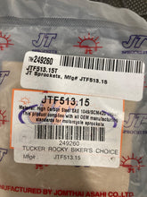 Load image into Gallery viewer, JTF513 15 tooth front sprocket for suzuki gsx600 gsx750 gsxr vz800 and many more
