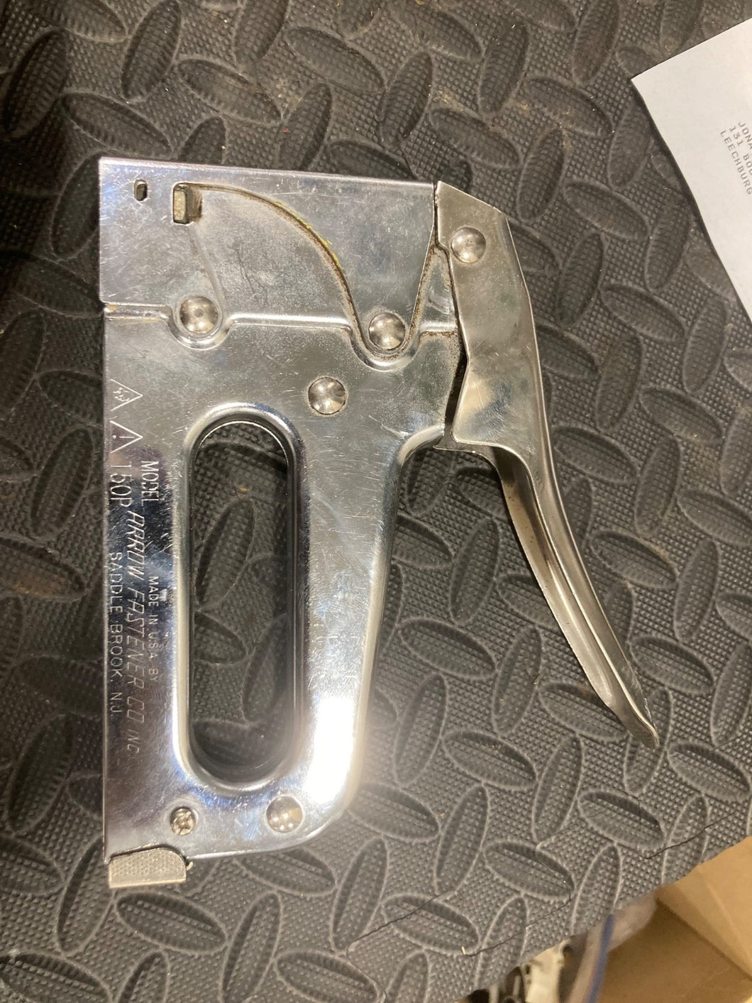 Arrow T50 Staple Gun Heavy Duty Manual Tool Only Made In USA