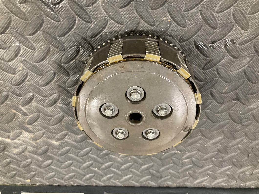 2007 ktm 250 xcf xc-f complete clutch hub boss discs plates nut