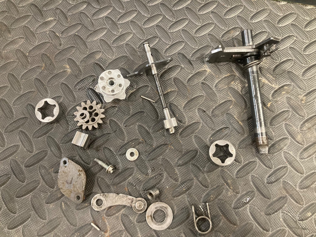 2007 07 KTM 250XCF 250 XCF Transmission Gear Shift Shaft Spindle