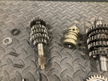 Load image into Gallery viewer, 2007 05-12 KTM 250 XCF Transmission Set Gearbox Main Counter Shaft Shift Forks
