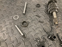 Load image into Gallery viewer, 2007 05-12 KTM 250 XCF Transmission Set Gearbox Main Counter Shaft Shift Forks
