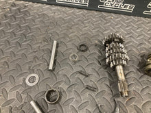 Load image into Gallery viewer, 2007 05-12 KTM 250 XCF Transmission Set Gearbox Main Counter Shaft Shift Forks
