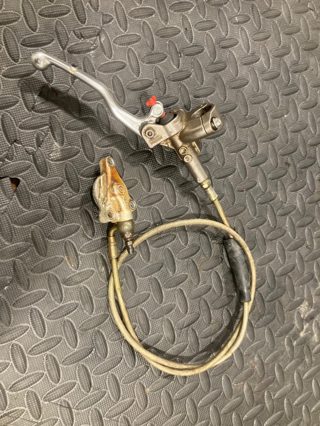 2008 06-14 KTM 250XCF-W 250SXF 250 XCF SXF Clutch Master Slave Hose Lever Switch