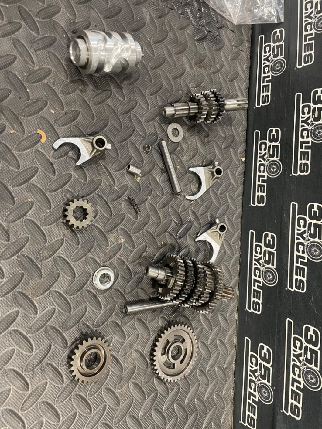 KTM65 TRANSMISSION COMPLETE GEAR BOX OEM GENUINE KTM 65 SX (2003-2008)