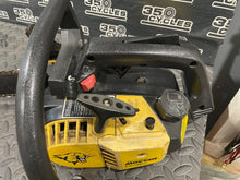 Load image into Gallery viewer, McCulloch Maccat  38cc 2.3ci whole saw needs carb cleaned! chainsaw mac cat
