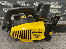 Load image into Gallery viewer, McCulloch Maccat  38cc 2.3ci whole saw needs carb cleaned! chainsaw mac cat
