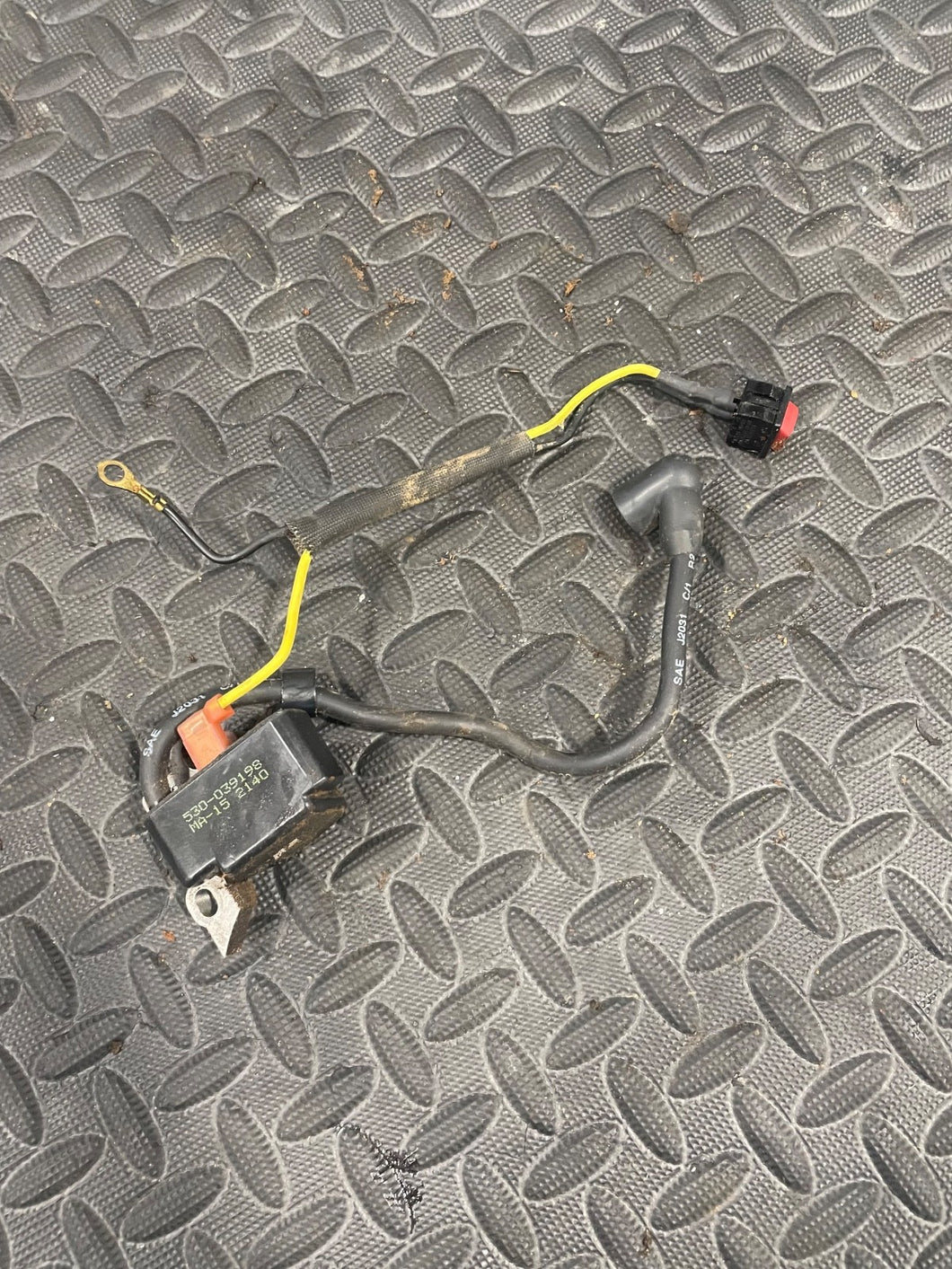 OEM Craftsman 18” / 42cc Chainsaw ignition coil kill switch wiring