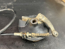 Load image into Gallery viewer, 2001 - 2013 HONDA XR100 R CRF100 OEM FRONT BRAKE  PANEL SHOE SET ARM NEEDS SHOES
