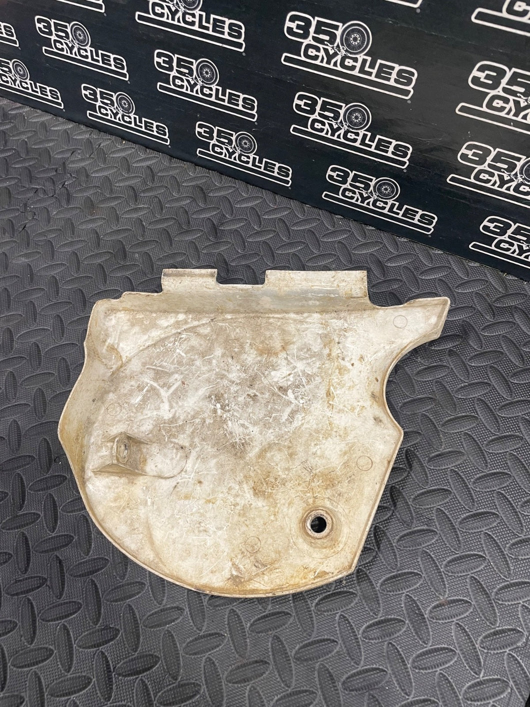 Yamaha XT500 White Right Hand Side Cover 4-047