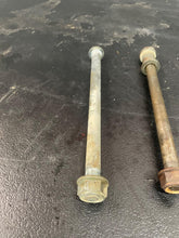 Load image into Gallery viewer, 2001 HONDA XR100R XR80R OEM FRONT AXLE WHEEL RIM SWINGARM BOLT
