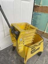 Load image into Gallery viewer, 26 Quart Commercial Mop Bucket Side Press Wringer on Wheels House Cleaning
