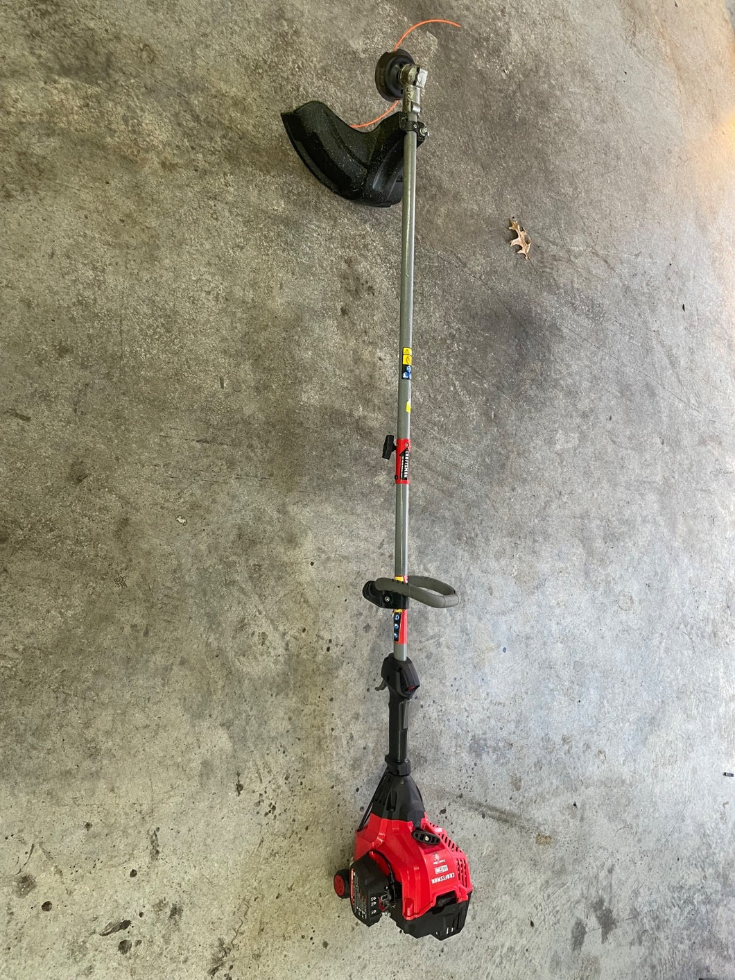 CRAFTSMAN WS2200 25-cc 2-cycle 17-in Straight Shaft Attach Capable RUMS GREAT