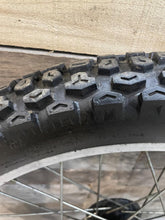 Load image into Gallery viewer, 1980 Yamaha XT500 XT 500 Front Wheel Tire Rim Hub Assembly  1E6-25111-00-98
