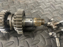 Load image into Gallery viewer, 1980 Yamaha XT500 XT 500 Transmission Tranny Gear Fork Set Primary Counter Shaft
